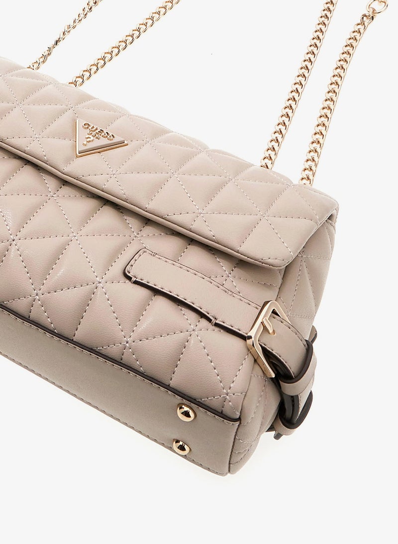 GUESS Paisleigh Convertible Flap Over Crossbody Bag - Image 3